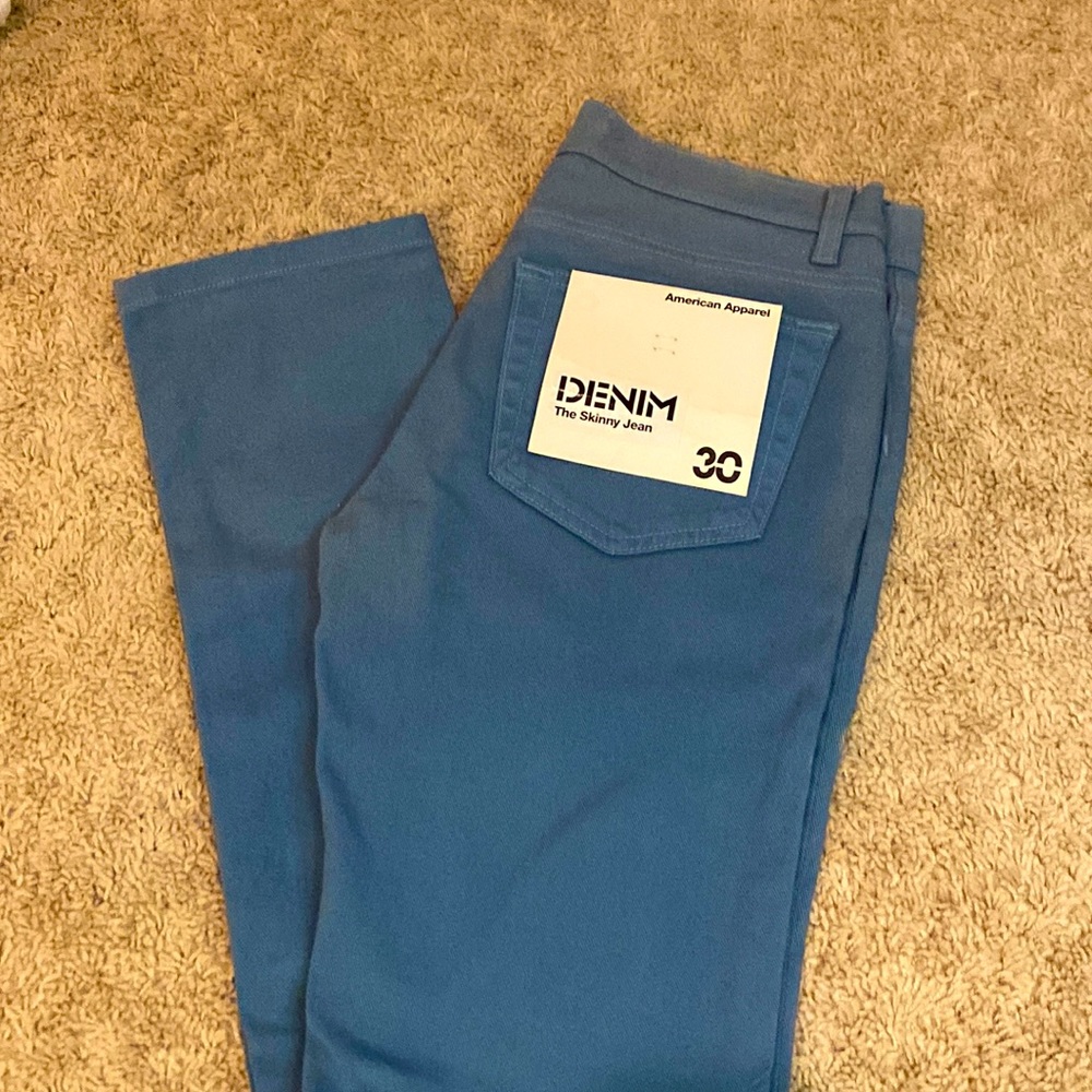 American apparel skinny jean